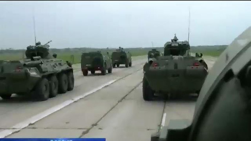 Россия развернула войска в десяти километрах от границ Украины