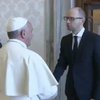 Арсений Яценюк в Ватикане встретился с Папой Римским