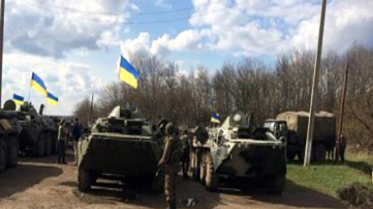 Украинские БТРы прорвались в район Дружковки Донецкой области