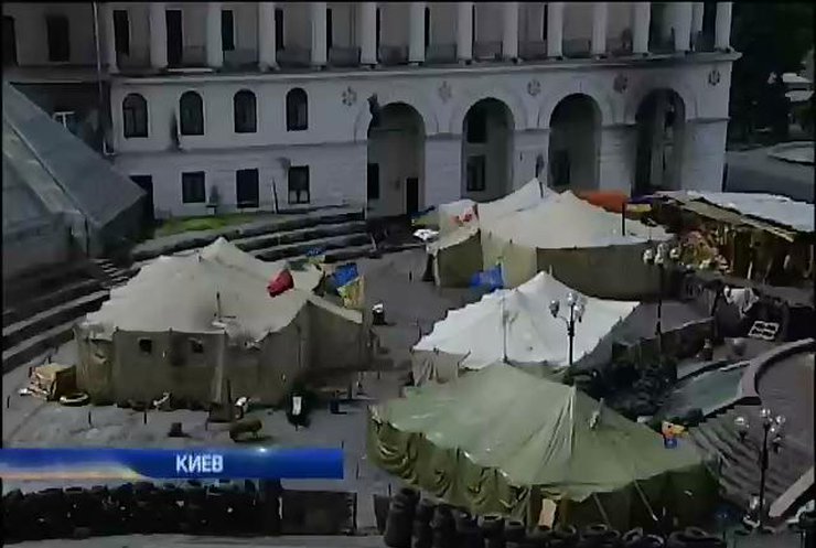 Самооборона Майдана пополнит ряды Национальной гвардии (видео)