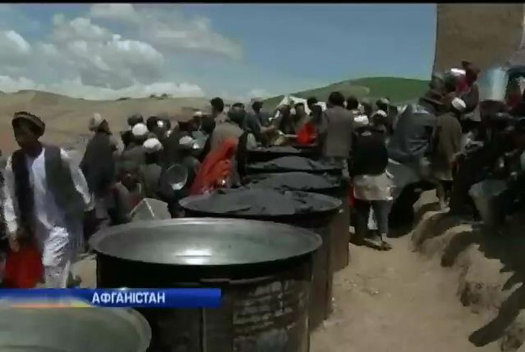 Жители Афганистана получили гуманитарную помощь