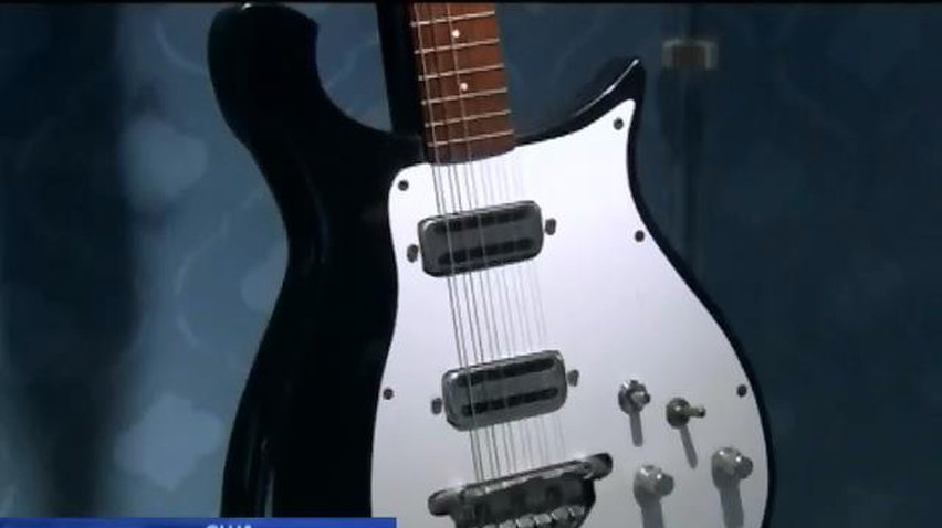 Гитару Джорджа Харрисона из Beatles продадут на аукционе