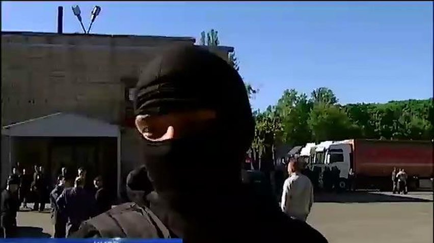Бандиты напали на охрану офиса в центре Киева
