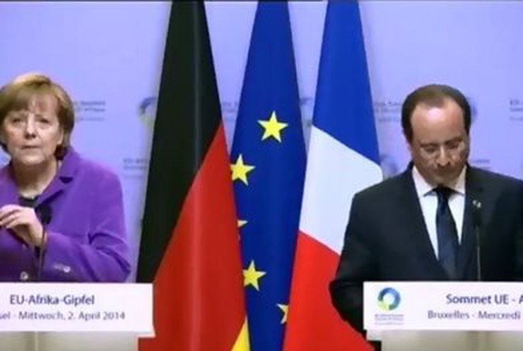 Меркель и Олланд считают незаконным референдум на Донбассе