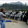 В Китае во время акции протеста погибли несколько человек