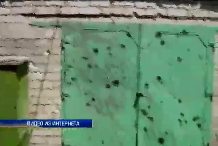 Террористы в Славянска вновь обстреляли телевышку