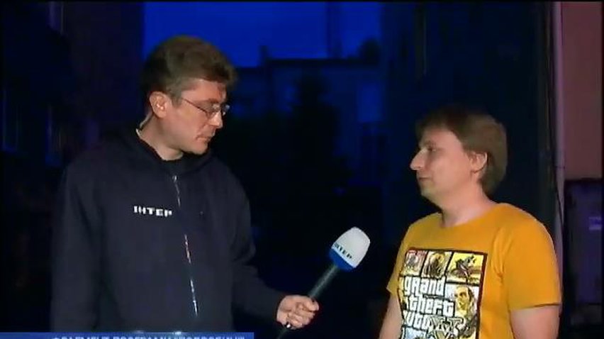 В Луганске люди боятся выходить на улицу (видео)