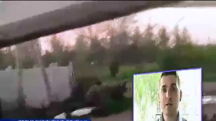 Бои в Славянске велись возле частного сектора (видео)