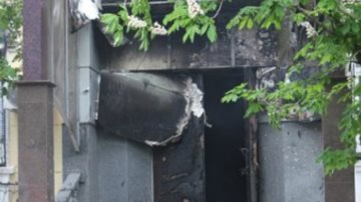 В Мариуполе в сгоревшем здании милиции найдено еще одно тело