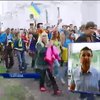 Перед финалом Кубка Украины ультрас вышли на марш единства