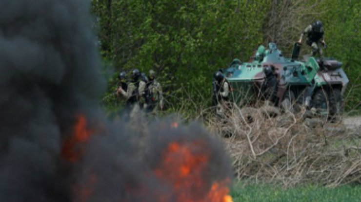 Минобороны: В сражении под Краматорском есть раненные среди украинских военных