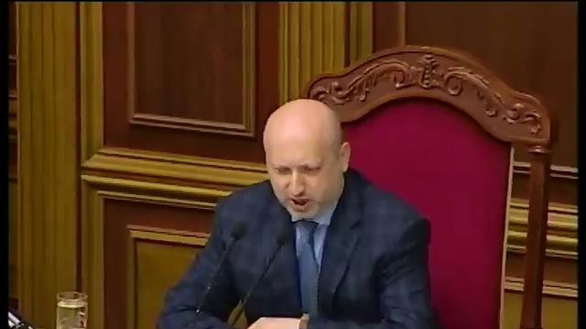 Уничтожение террористов под Краматорском и Славянском подтвердил Александр Турчинов