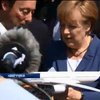 Ангела Меркель открыла старейший в мире аэрокосмический салон
