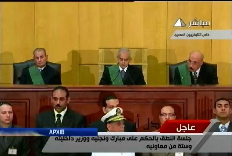 Экс-президент Египта отправится в тюрьму на три года