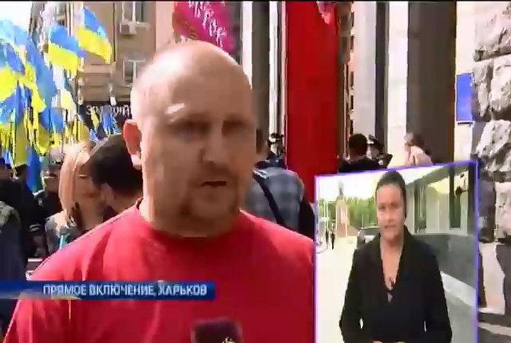 В Харькове не смогли выяснить, кто пытался захватить лидера "Боротьбы" (видео)