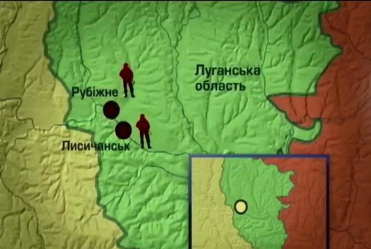 В Луганской области захватившие шахту боевики требуют взрывчатку