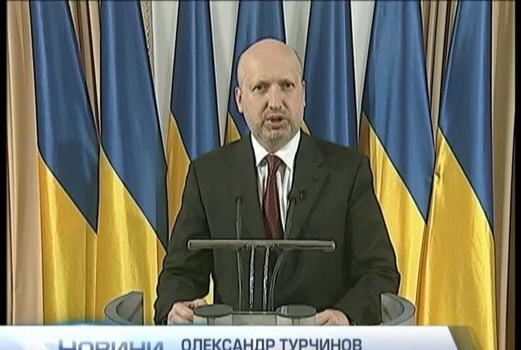 Александр Турчинов призвал всех украинцев прийти на участки и проголосовать (видео)