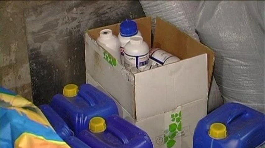 Запорожские милиционеры обнаружили подпольный цех по производству агрохимикатов