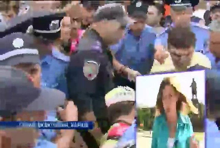 Харьковская милиция арестовала четырех вооруженных сепаратистов (видео)