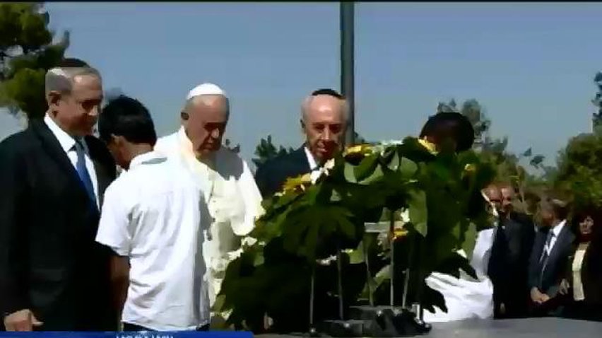 Визит Папы Римского на ближнем востоке продолжается: Сегодня понтифик посетил Израиль