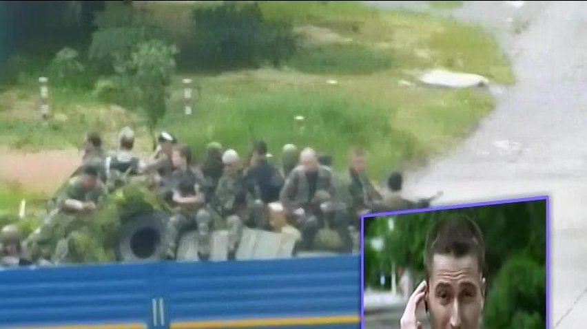 Украинским военным не удается взять под контроль Славянск (видео)