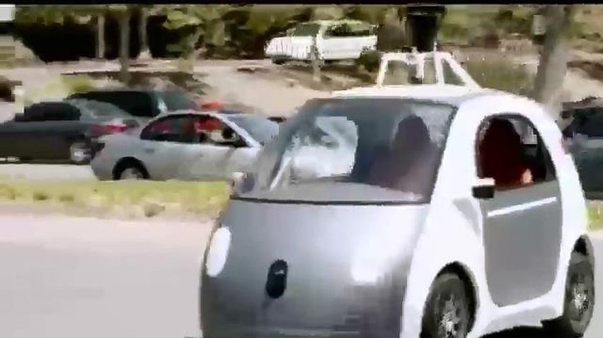 Google создали автомобиль без руля, которому не нужен водитель