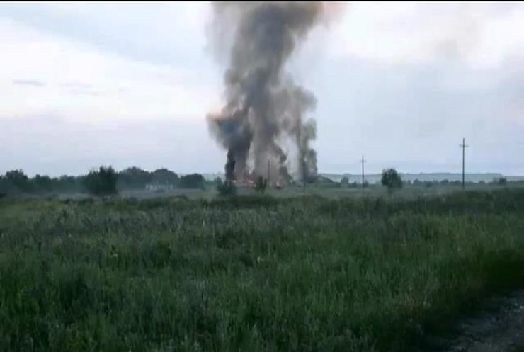 В Луганской области террористы обстреляли пограничников из гарнатомета (видео)