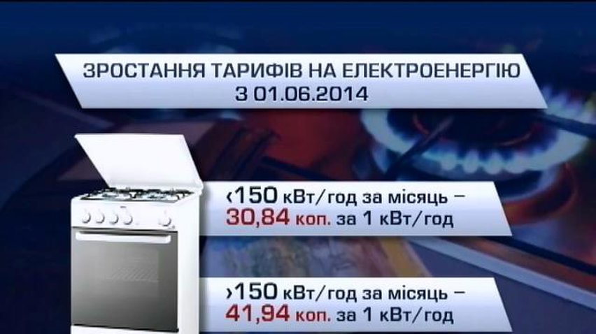 С первого июня украинцы будут платить за электроэнергию больше