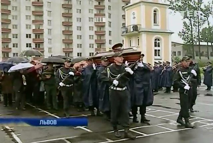 Львов простился с генералом Кульчицким (видео)