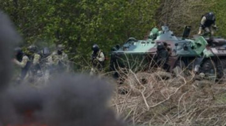 В районе Семеновки террористы из гранатометов обстреливают военных Украины (обновлено, видео)