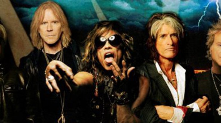 Aerosmith отменили концерт в Киеве