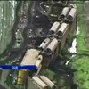 Торнадо перевернул железнодорожный состав в США