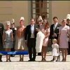 Семья короля Швеции крестила маленькую принцессу (видео)