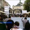 У Львові запалили свічки за загиблими у Луганську десантниками