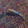 На матче ЧМ 2014 Германия-Португалия вывесили баннер "Крым - это Украина"
