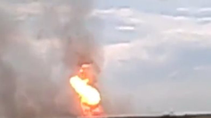 Взрыв газопровода Уренгой - Ужгород: МВД подозревает теракт (обновлено, фото, видео)