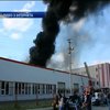 Масштабна пожежа у Львові: Загорівся завод Coca-Cola