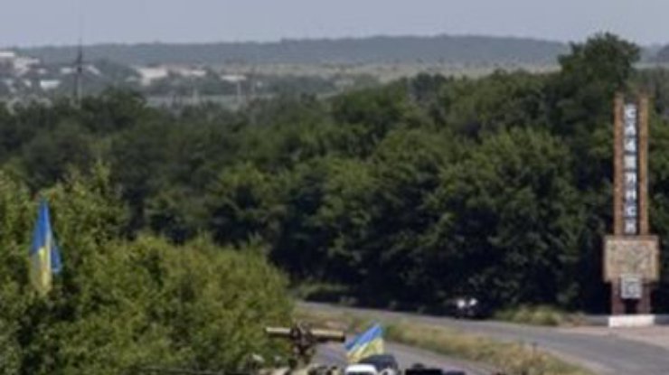 Террористы близ Красного Лимана пытаются вырваться из окружения военных Украины