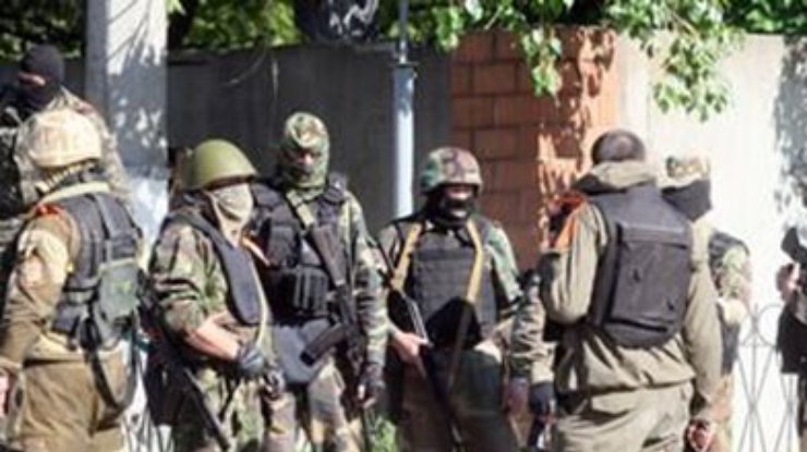 Военные Нацгвардии в Донецке отбили атаку террористов на воинскую часть