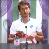 Тенісист Сергій Стаховський відмовився спілкуватися із російськими журналистами (відео)