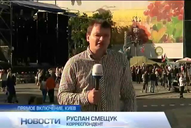 Майдан готовится праздновать подписание соглашения с ЕС