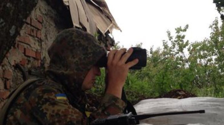 При обстреле боевиками горы Карачун в Славянске ранено 6 военных Украины (фото)
