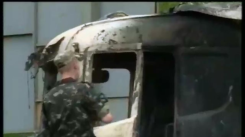 Террористы используют артиллерийскую установку для обстрела Славянска (видео)