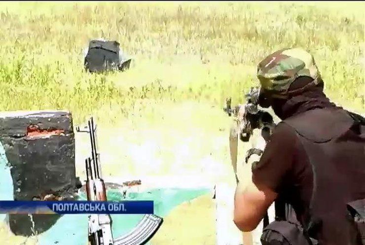 Міліція Полтави провела випробування нових бронежилетів для військових