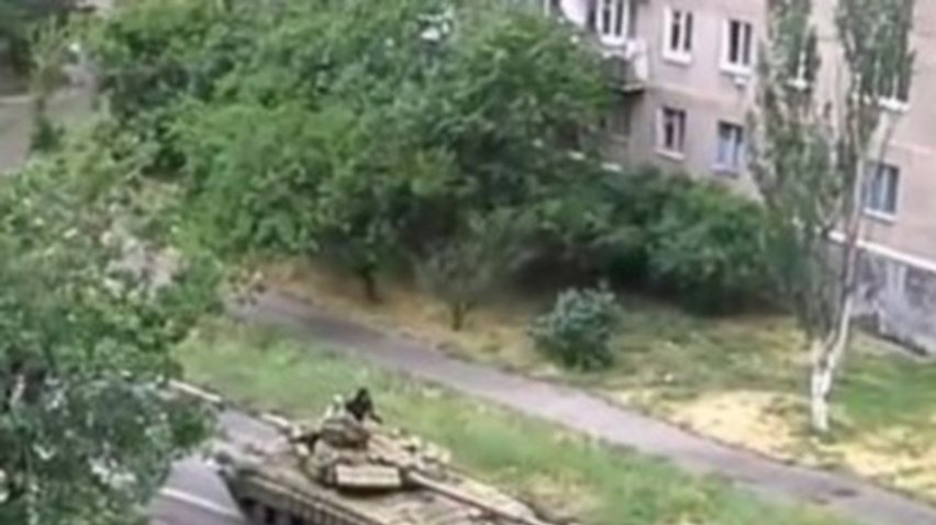 У район Великої Вергунки бойовики ЛНР підтягнули танки