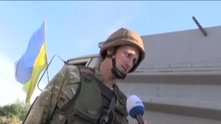 В освобожденный Славянск проехать все еще сложно (видео)