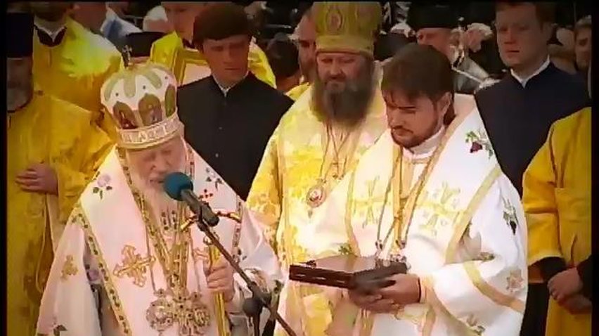 Украина прощается с митрополитом Владимиром (видео)