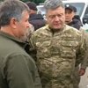 Порошенко приехал в Славянске в кортеже из дюжины автомобилей (фото, видео)