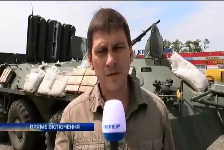 Проти терористів під Ямполем застосували артилерію