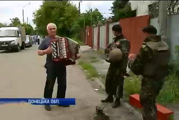 Терористи примушували містян Слов'янська воювати проти України (відео)